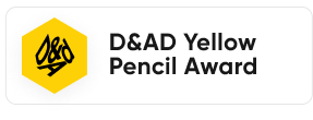 D&AD Yellow <br> Pencil Award